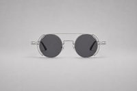 Plateado con lentes gris oscuro