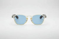 Transparente/carey con lentes azules