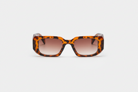 Leopardo con lentes degradadas