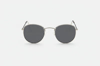 Plateado con lentes negras